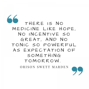 The Tonic Of My LIfe Quote by Orison Swett Marden